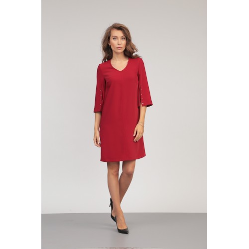 Рокля 295 червена